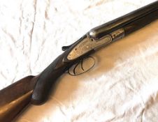 12g Geo Bates, 132 Steelhouse Lane Birmingham sidelock non-ejector Serial No. 320 to the Trigger