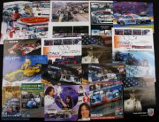 Quantity of Autographed Motor Racing Prints features Milka Duno, multi-signed Le Mans 2001