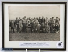 1938 Northam Artisans' Meeting - West Ward-Ho! Group Press Photograph - comprising 25 members