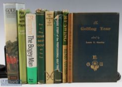 Golf Books: to include Down The Fairway Jones & Keeler 1985, Inside Story Of The Professional Golf