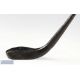 Indistinctly stamped makers mark (---nn) dark stained short spoon c1885 - together with owners - Image 2 of 3