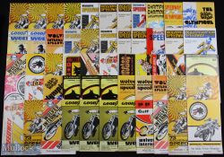 1962-1988 Wolverhampton Speedway Programmes - 35 are from the 1960s, a good collection of programmes