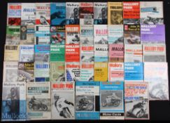 1958-1980 Mallory Motorcycle Race Programmes, a selection of national road races, cup races,