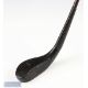 Indistinctly stamped makers mark (---nn) dark stained short spoon c1885 - together with owners - Image 1 of 3