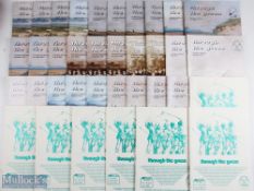 1996 -2005 Through the Green the British Golf Collectors Society magazines issues round 3 and 4