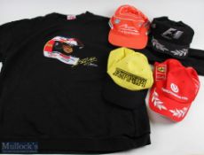 Formula 1 Michael Schumacher Ferrari Sweatshirt, caps, to include a Michael Schumacher collection