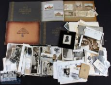 Ephemera - carton containing a good selection including a large group of b&w press photographs,