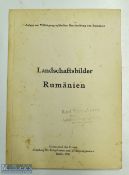 WWII - Nazi Invasion Plan - Landschaftsbilder Rumanian. 1940