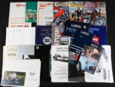 Automobile Brochures, catalogues, handbooks, manuals, etc - a good selection of car and motorbike,
