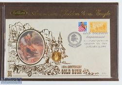 Gold Eagle Coin - American Gold Rush - Benham commemorative of the 150th anniversary of the American