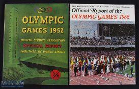 Official Report of The Helsinki Olympic Games 1952 - large and informative souvenir booklet with