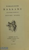 1892 Rudyard Kipling Barrack Room Ballads 2nd edition - ex personal copy signed by Conel John Dawson