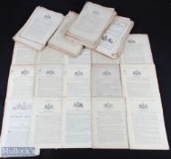 Acts of Parliament large group of approximately 80 printed Acts of Parliament, 19th c various