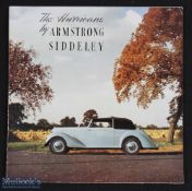 Armstrong Siddeley 1948 fold out Brochure illustrations of this expensive car for £975 plus