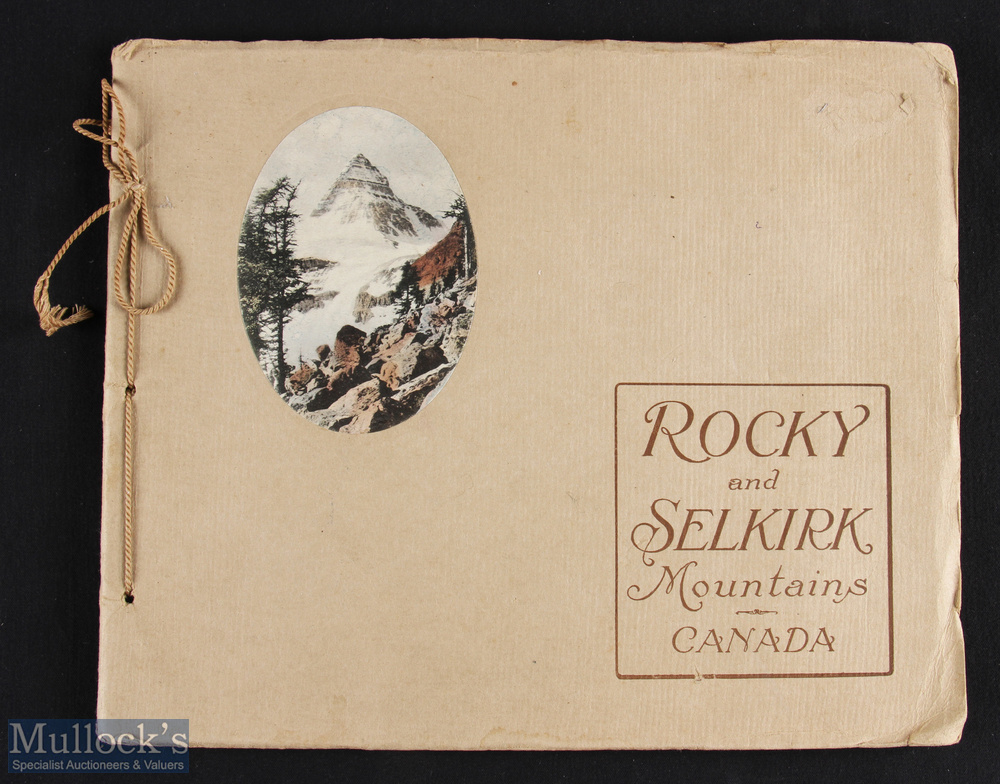 Canada - Canadian Rocky & Selkirk Mountains - portfolio album, online of Pacific Railway c1900,