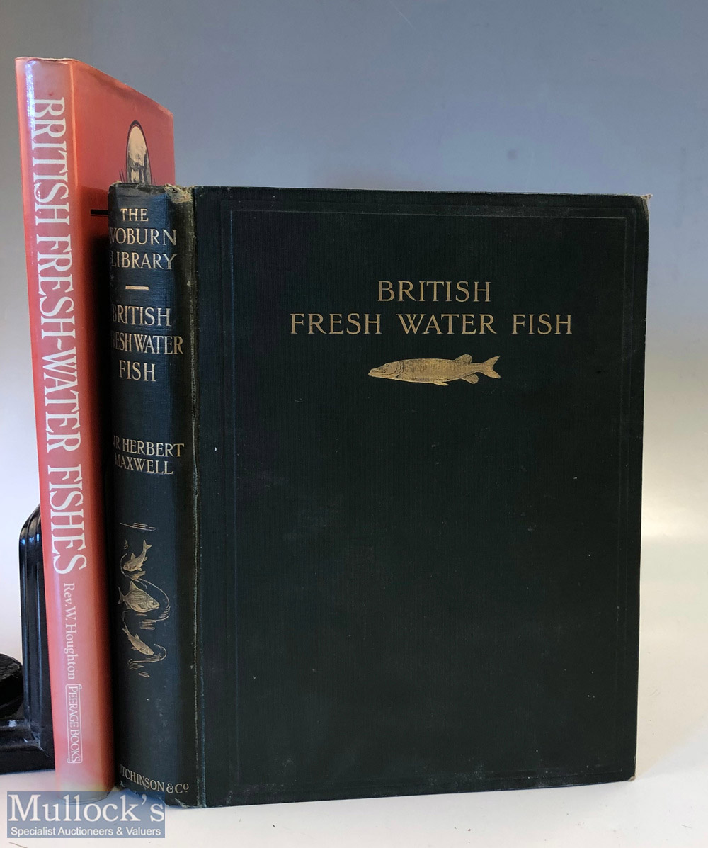 Maxwell, Herbert - British Fresh-Water Fishes 1904 Book London: Hutchinson & Co, illustrated, in