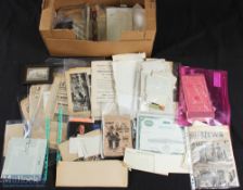 Assorted Ephemera - good selection including an original copy of Still More Fragments from France (