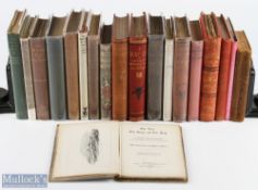 Fox Hunting carton of books mainly 19th/early 20th c, all concerning fox hunting, including 'In