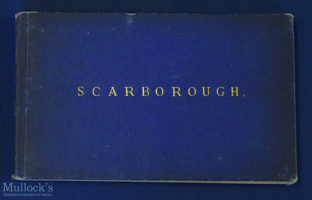 Scarborough and Its Neighbourhood 1870s Pictorial Guidebook - has 8 Lithograph plates of which 4 are