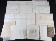 Northumberland - Adams Family Archive - large quantity of documents, letters, etc concerning their