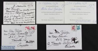 Adolf Hitler - Erna Hanfstaengl (1885-1981) handwritten card dated 8th Nov 1974 addressed to Ellen