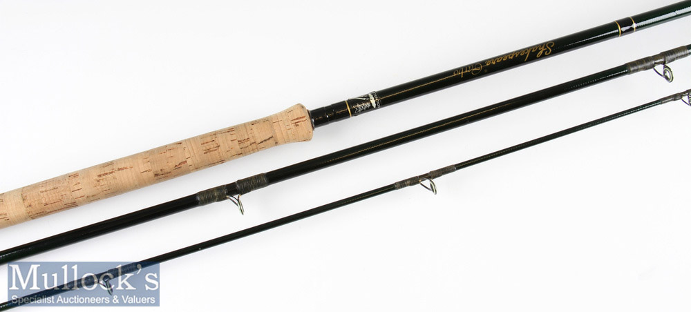 Shakespeare "Carbo Feather Lite Graphite 1728" Salmon Fly rod - 14ft 6in 3pc line 9-11# fuji style - Image 2 of 2