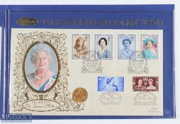 Gold Sovereign - Royal Memorabilia - Benham Commemorative celebrating the life of Queen Elizabeth
