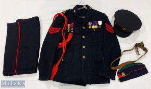 Comprehensive Coventry Church Lads Brigade Collection Uniform Jacket & Trousers, Side Hat, Peak Hat,