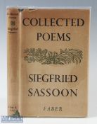Siegfried Sassoon - Collected Poems 1947, first edition. DJ present (though slight nicks to top