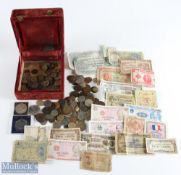 Assorted British and World Coins & Banknotes a good mixture of items