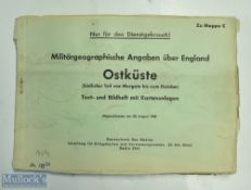 WWII - Nazi Invasion Plan - Eastern England