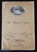 Scotland - Perthshire - The Menzies Estate printed sales particulars issued by Knight Frank and