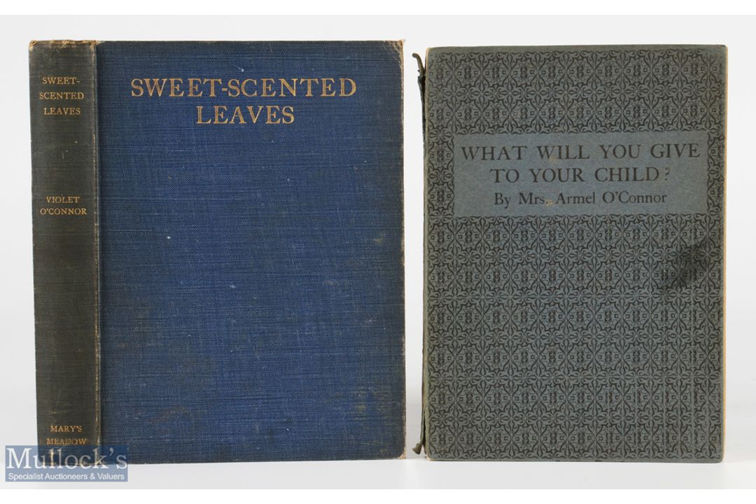 Mary's Meadows Press - Ludlow 1913 & 1923: 2x books by Mrs Armel O'Connor (Violet Bullock-