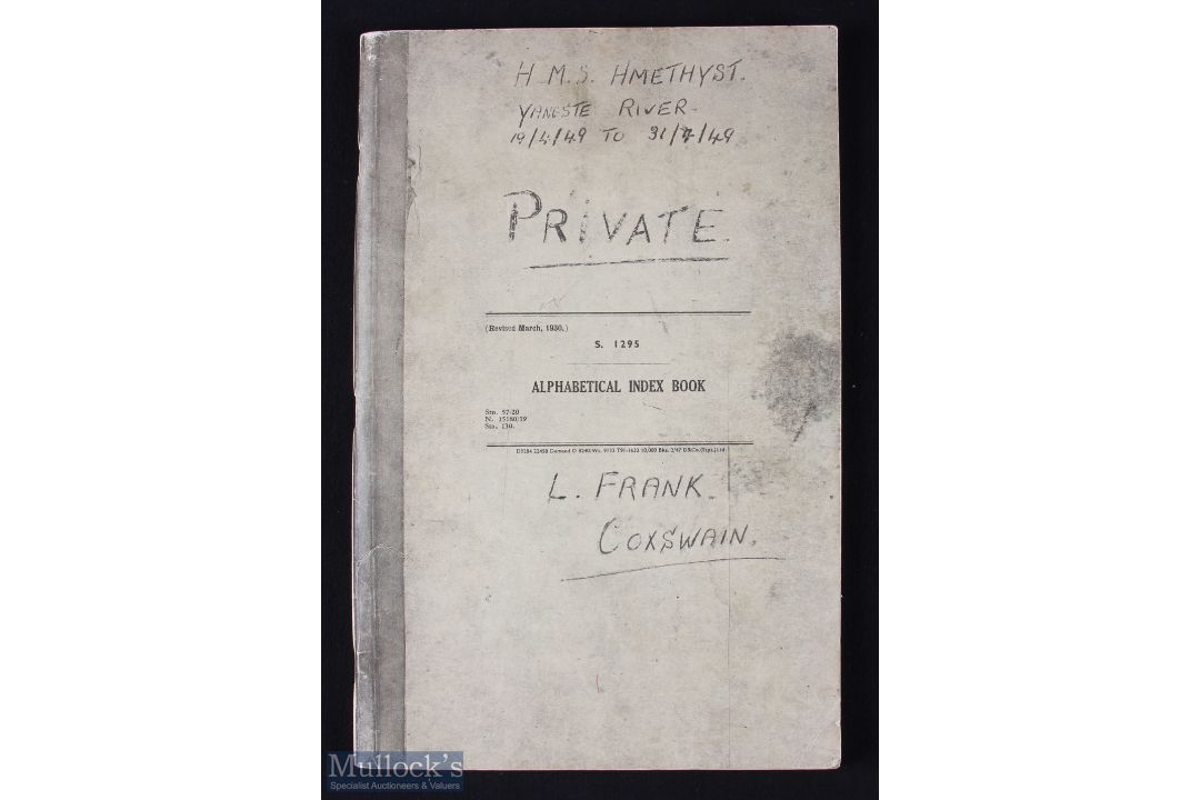 The Yangtse Incident - HMS Amethyst 1949: limited edition No 23 of a photographic copy of the - Image 1 of 3