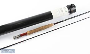 Orvis Clearwater Classic carbon fly rod, mid flex 60 WT 3oz, 9' 2pc line 6# uplocking alloy reel