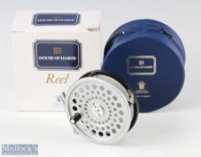 A rare and fine modern Hardy Bros Ltd Edition, Made in England, Marquis Disc No 8 fly reel in