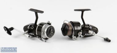 Mitchell 811 fixed spool reel RHW 6 to 1 retrieve ratio, on/off check, good bail, light use, runs