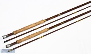 Hardy Richard Walker Reservoir Superlite hollow glass fly rod 9' 3