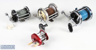 One large Daiwa double zipped case containing the following multiplier reels: 1x Black Night Model