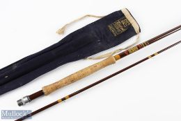 Hardy Alnwick Richard Walker Super Light hollow glass fly rod 9' 3