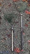 The Viking Knotless folding triangular head landing net 19