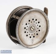 Hardy Bros alloy Perfect salmon fly reel 3 3/4