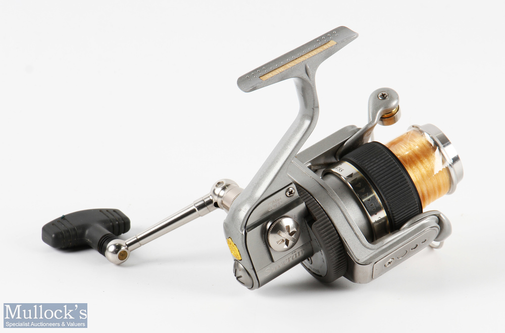 Abu Sweden Suveran fixed spool spinning reel S1000M, with 3 spare spools, good bail, very light use, - Image 2 of 2