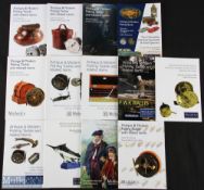 2008-2020 A Collection of Mullocks Fishing Auction catalogues and sales brochures, good reference