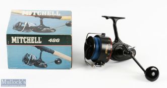 Mitchell France 486 saltwater spinning reel LHW, light use, in original box, runs very well