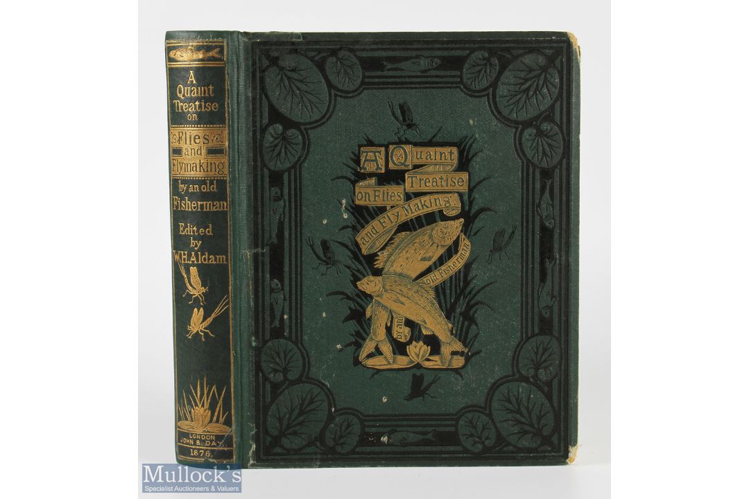 1876 A Quaint Treatise on Flies and Fly Making by an old fisherman W H Aldam, with a collection of - Image 1 of 4