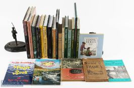 Quantity of Various Fishing Books (21) features The Poachers Handbook, A Dream of Jewelled Fishes,