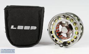 Loop Sweden Evotec LW 8 Twelve alloy salmon fly reel No 514, 4 1/4