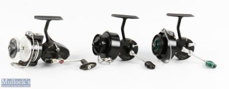 Mitchell France 900 fixed spool reel, LHW, large capacity spool, strong bail, runs very smooth;