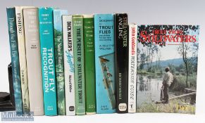 A Quantity of Fishing Books to include Waterside Guide John Goddard's 1988, Trout Fly Recognition